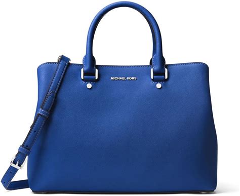 michael kors henkeltasche blau|Designer.